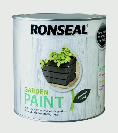 Ronseal Garden Paint - Charcoal Grey