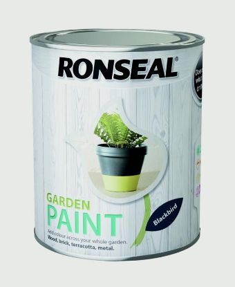 Ronseal Garden Paint - Blackbird