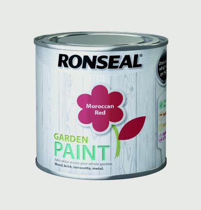 Ronseal Garden Paint - Morocccan Red