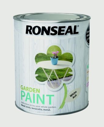 Ronseal Garden Paint - White Ash