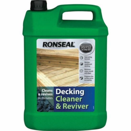 Ronseal 35903 Decking Cleaner & Reviver 5 litre RSLDC - Fast&Free - Same Day Disp