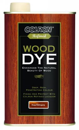 Ronseal Colron Refined Wood Dye 250ml - Deep Mahogany