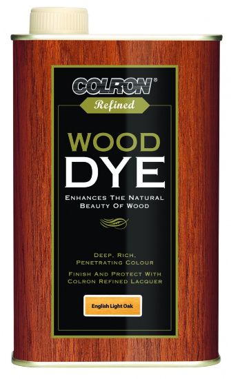 Ronseal Colron Refined Wood Dye 250ml - English Light Oak