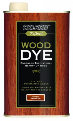 Ronseal Colron Refined Wood Dye 250ml - Georgian Medium Oak