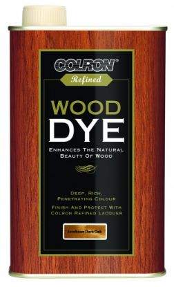 Ronseal Colron Refined Wood Dye 250ml - Jacobean Dark Oak